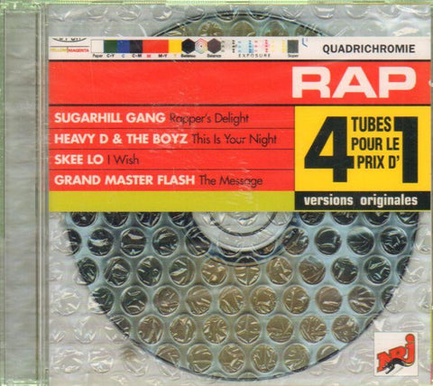 Various Rap-Rap 4 Tubes Pour Le Prix D'1-CD Album