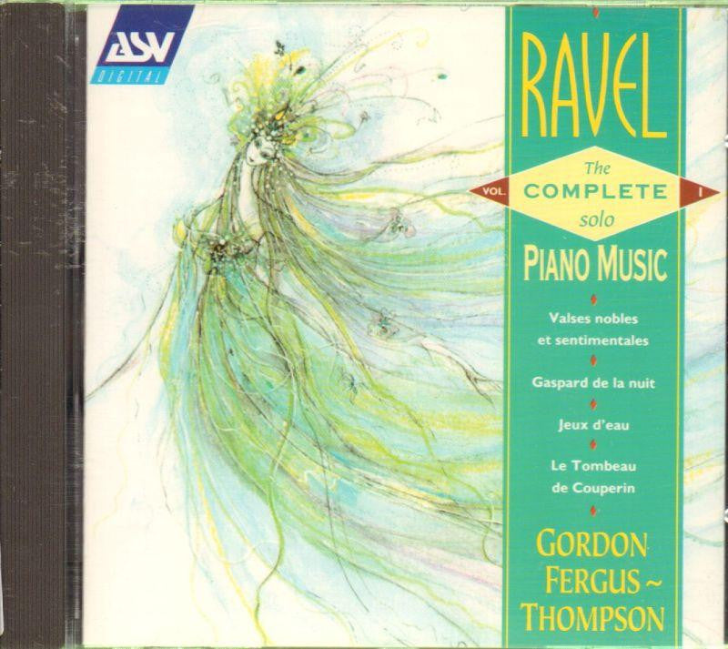 Maurice Ravel-The Complete Solo Piano Music-CD Album-New