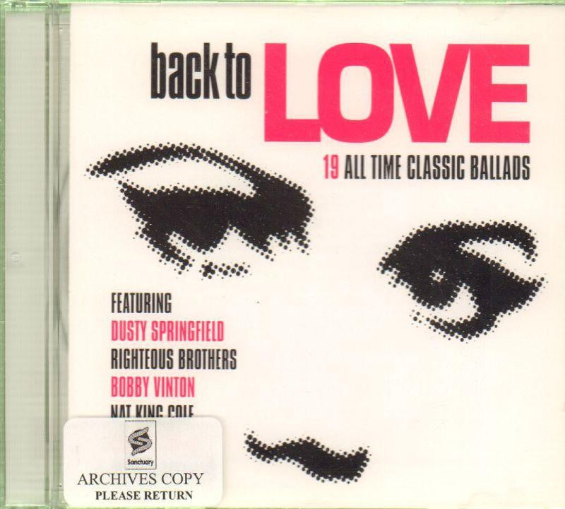 Various Rock-Back To Love-CD Album