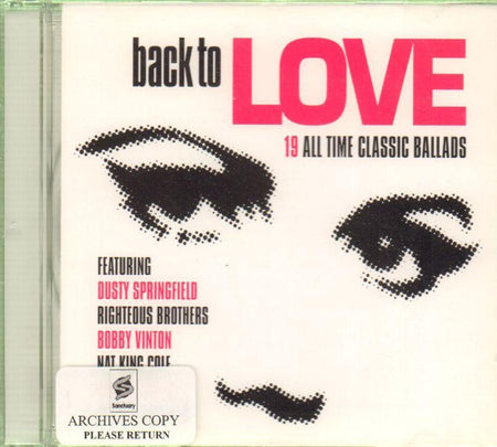 Various Rock-Back To Love-CD Album
