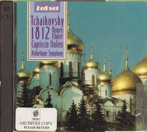 Tchaikovsky-1812 Romeo And Juliet Capriccio Italien-CD Album
