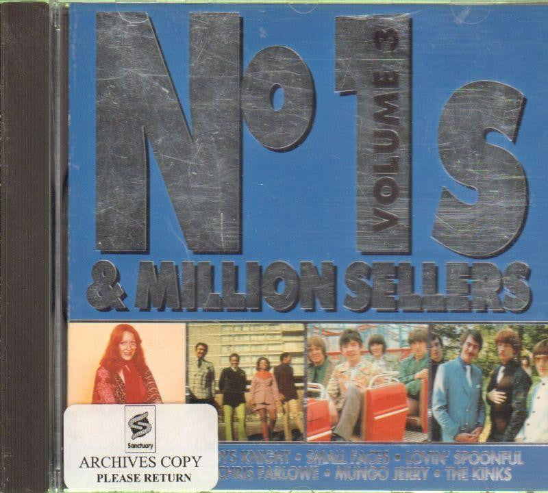 Various Rock-No.1's And Million Sellers Vol.3-CD Album