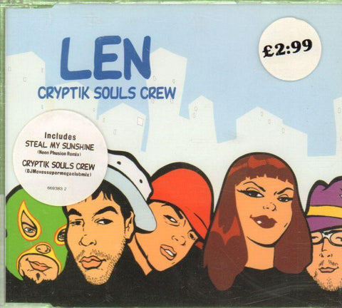 Len-Cryptik Souls Crew-CD Single-New