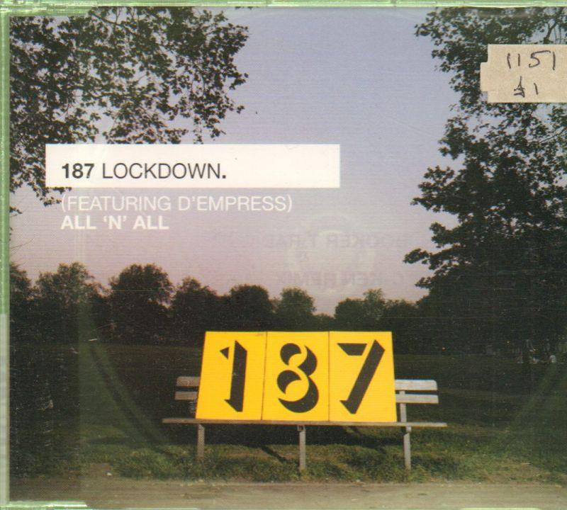187 Lockdown-All 'N' All-CD Single