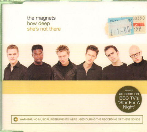 The Magnets-How Deep/ She's Not There-CD Single-New