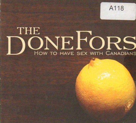 The Donefors-How To Have Sex With Canadians-CD Album-New