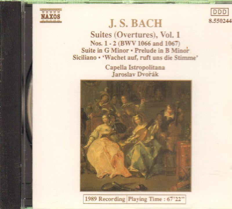 Bach-Suites Overtures  Vol. 1-CD Album