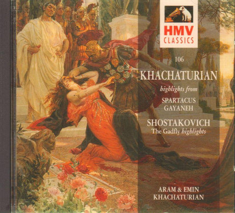 Khachaturian-Highlights From Spatacus Gayneh-CD Album