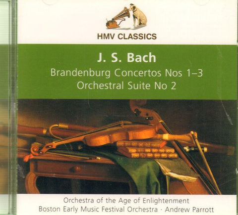 Bach-Brandenburg Concertos Nos.1-3-CD Album