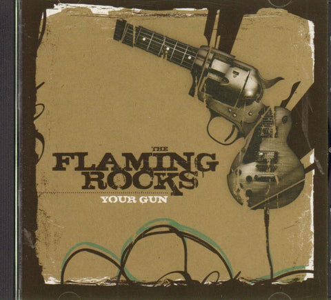 The Flaming Rocks-Your Gun -CD Album-Like New