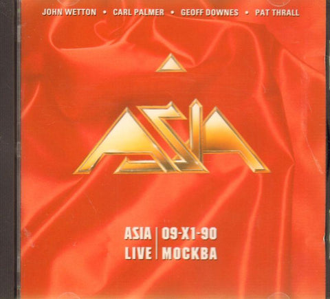 Asia-Asia Live Mockba 09-XI-90 -CD Album
