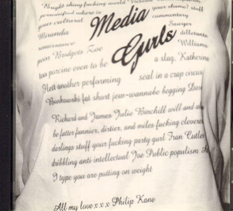 Philip Kane-Media Gurls-CD Album-Like New