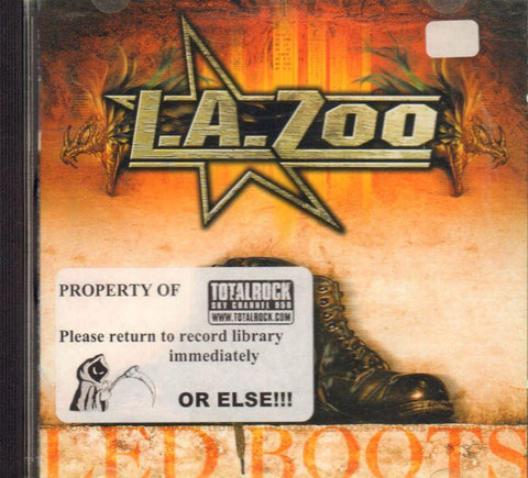 L.A. Zoo-Led Boots -CD Album-Very Good