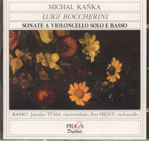 Boccherini-Sonate A Violoncello Solo E Basso-CD Album