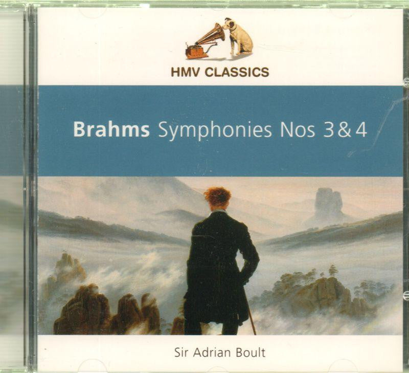 Brahms-Symphonies No.3 & 4-CD Album