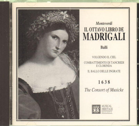 Monteverdi-Ill Ottavo Libro De Madrigali-CD Album