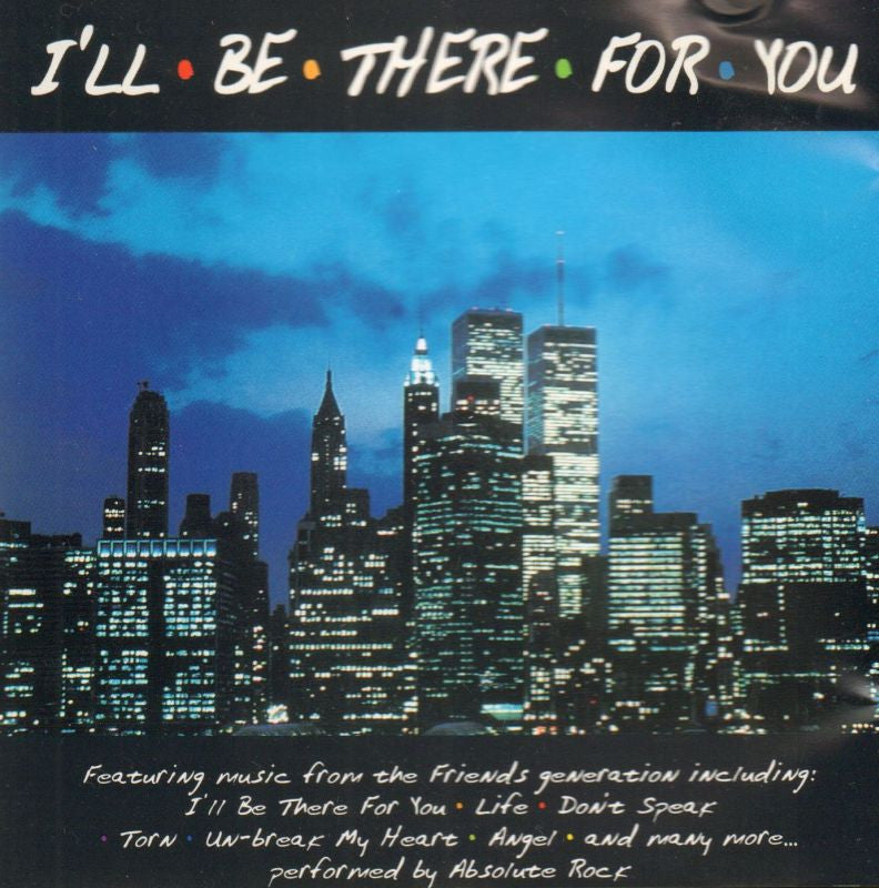 Various 90s PopI'll Be There For You-Cosmopolitan-CD Album-Very Good