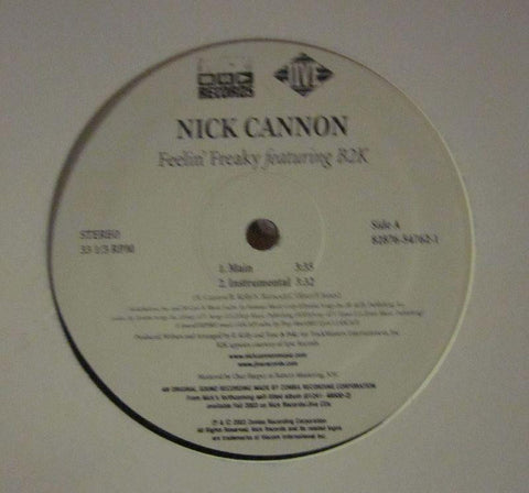 Nick Cannon Featuring B2K-Feelin' Freaky-JIVE-12" Vinyl