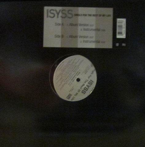 Isyss-Single For The Rest Of My Life-Arista-12" Vinyl