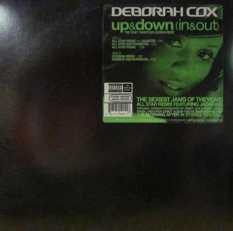 Deborah Cox-Up & Down (In & Out)-J Records-12" Vinyl