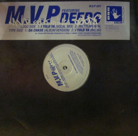 M.V.P.-Da Chase-MVP Productions-12" Vinyl