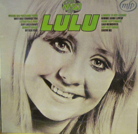 Lulu-The Most Of Lulu Volume 2-Music For Pleasure-Vinyl LP