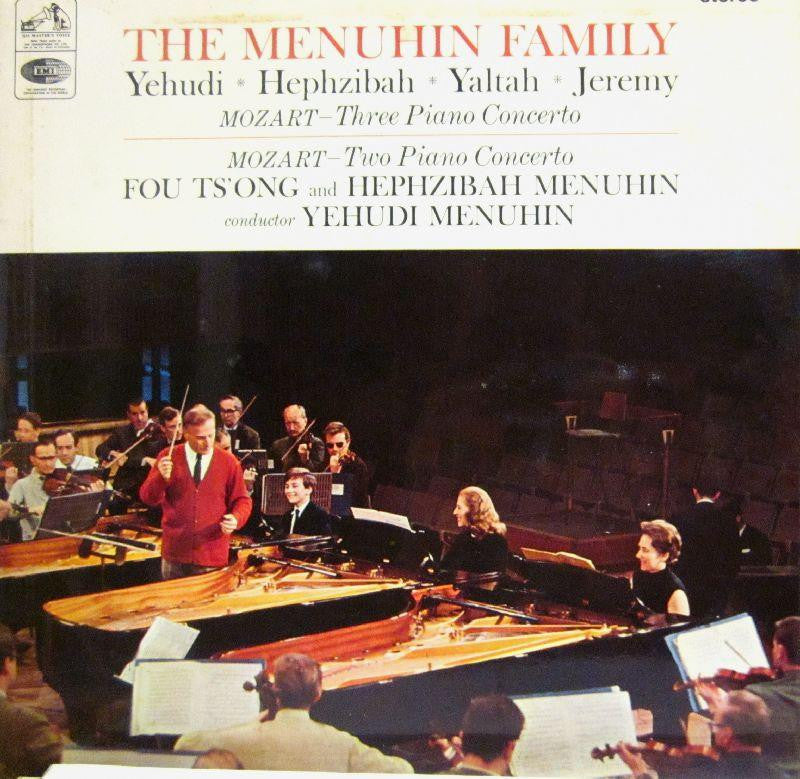 Mozart/The Menhuin Family-Piano Concertos-HMV-Vinyl LP