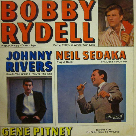 Bobby Rydell, Neil Sedaka, Johnny Rivers & Gene Pitney-Allegro-Vinyl LP