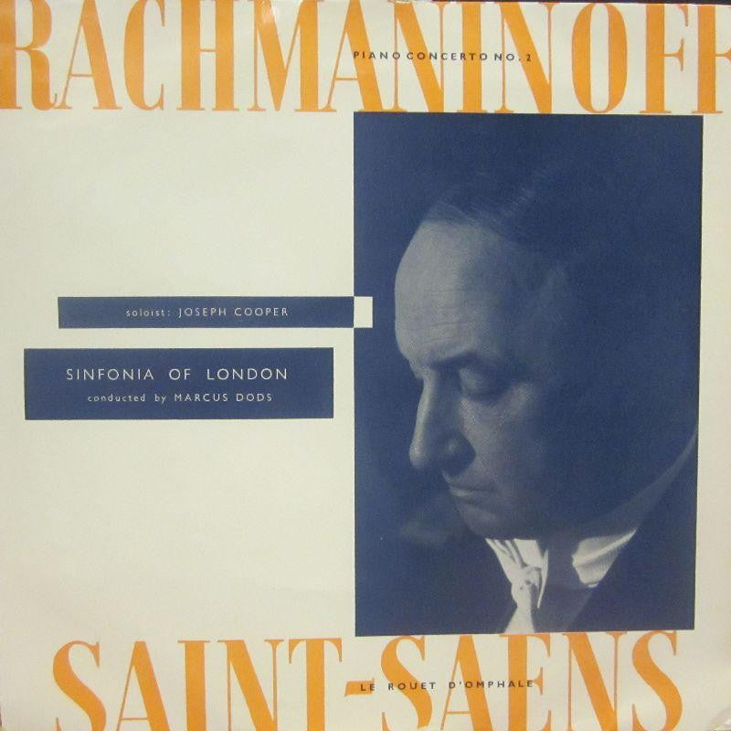 Rachmaninoff/Saint-Saens-Piano Concerto/Le Rouet D'Omphale-World Record Club-Vinyl LP