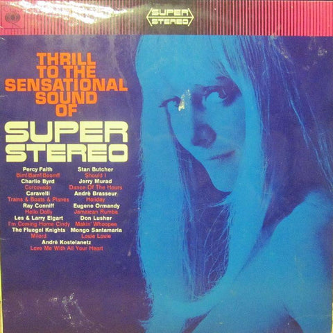 Various Jazz-Thrill To The Sensational Sound Of Super Stereo-CBS-Vinyl LP