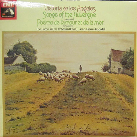 Victoria De Los Angeles-Songs Of The Auvergne-HMV-Vinyl LP