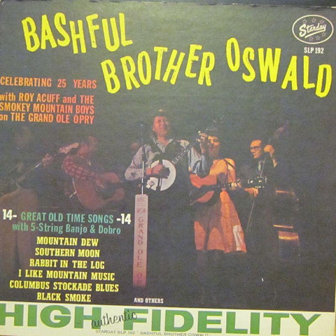 Roy Acuff-Bashful Brother Oswald-Starday-Vinyl LP