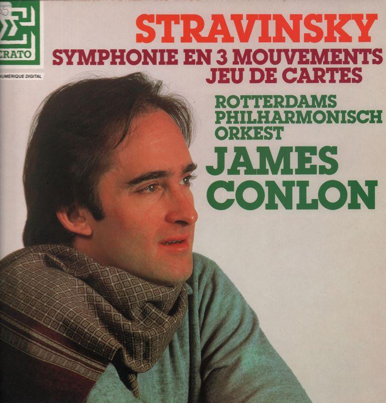 Stravinsky-Symphonie En 3 Mouvements-Erato-Vinyl LP