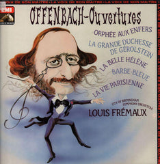 Offenbach-Ouvertures Louis Fremaux-EMI-Vinyl LP Gatefold