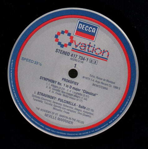 Symphony In C-Decca-Vinyl LP-Ex-/NM