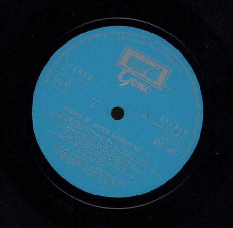 Hoards Of Golden Country Vol.4-GEM-Vinyl LP-VG/Ex