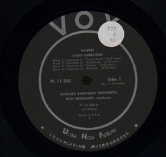 Eight Overtures Bamberg Symphony Reinhardt-Vox-Vinyl LP-VG/VG