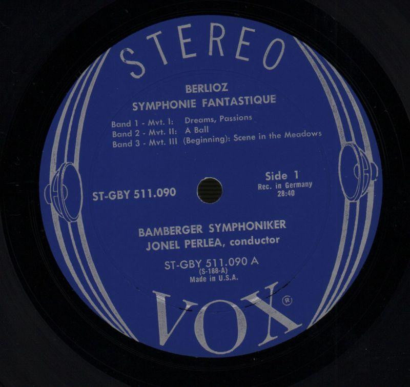 Symphonie Fantastique Bamberger Symphoniker-Vox-Vinyl LP-VG/VG