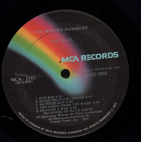 By Numbers-MCA-Vinyl LP-Ex-/VG