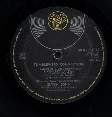 Tumbleweed Connection-DJM-Vinyl LP Gatefold-G/VG