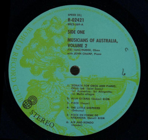 Vol.2-World Record Club-Vinyl LP-VG+/Ex