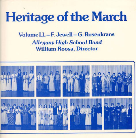 Allegany High School Band-Heritage Of The March Volume LL-Vinyl LP