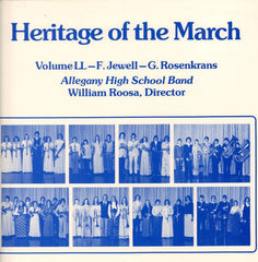 Allegany High School Band-Heritage Of The March Volume LL-Vinyl LP