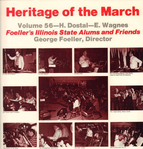 Foeller's Illinois State Alums And Friends-Heritage Of The March Volume 56-Vinyl LP
