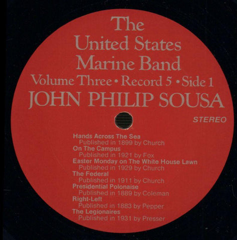 The Heritage Of John Philip Sousa Volume Three-2x12" Vinyl LP Gatefold-VG+/Ex