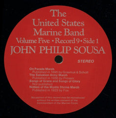 The Heritage Of John Philip Sousa Volume Five-2x12" Vinyl LP Gatefold-VG+/Ex