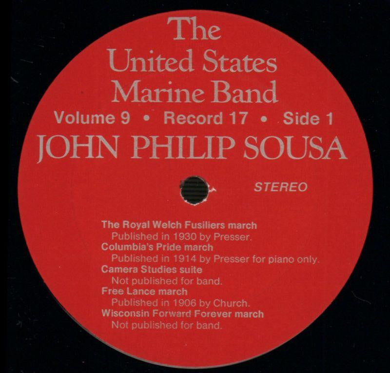 The Heritage Of John Philip Sousa Volume Nine-2x12" Vinyl LP Gatefold-VG+/Ex