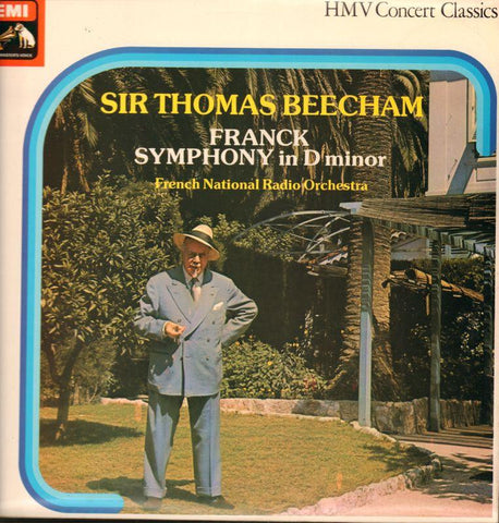 Sir Thomas Beecham-Symphony In D Minor, Franck-EMI-Vinyl LP