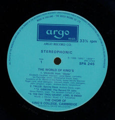 The World Of Kings-Argo-Vinyl LP-Ex+/NM