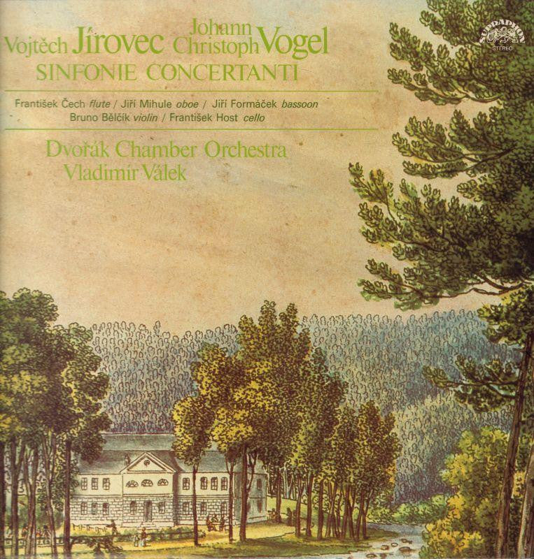 Jirovec/Vogel-Sinfonie Concertanti-Supraphon-Vinyl LP-Ex+/NM